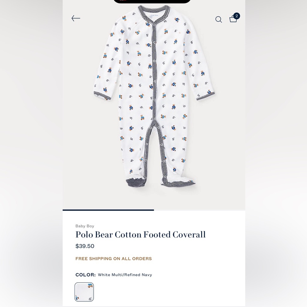 My baby clothes, she’s 10 months now, and the clothes is really nice